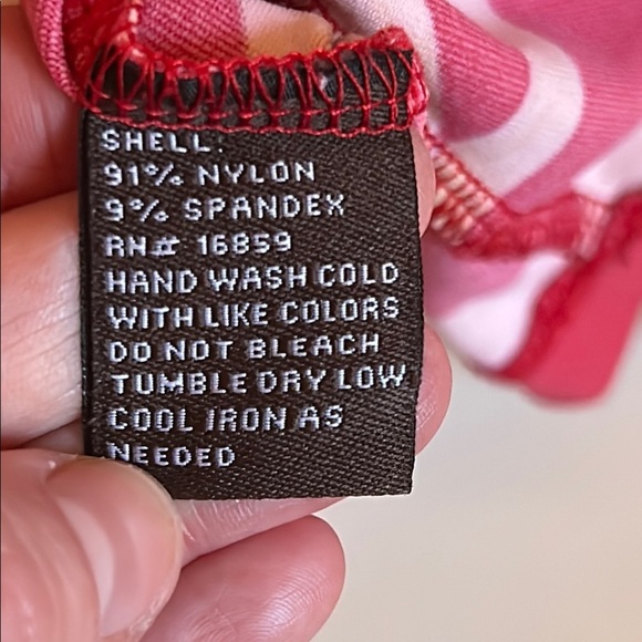 J. McLaughlin Red & Gold Equestrian Print Top, size M - Picture 4 of 5